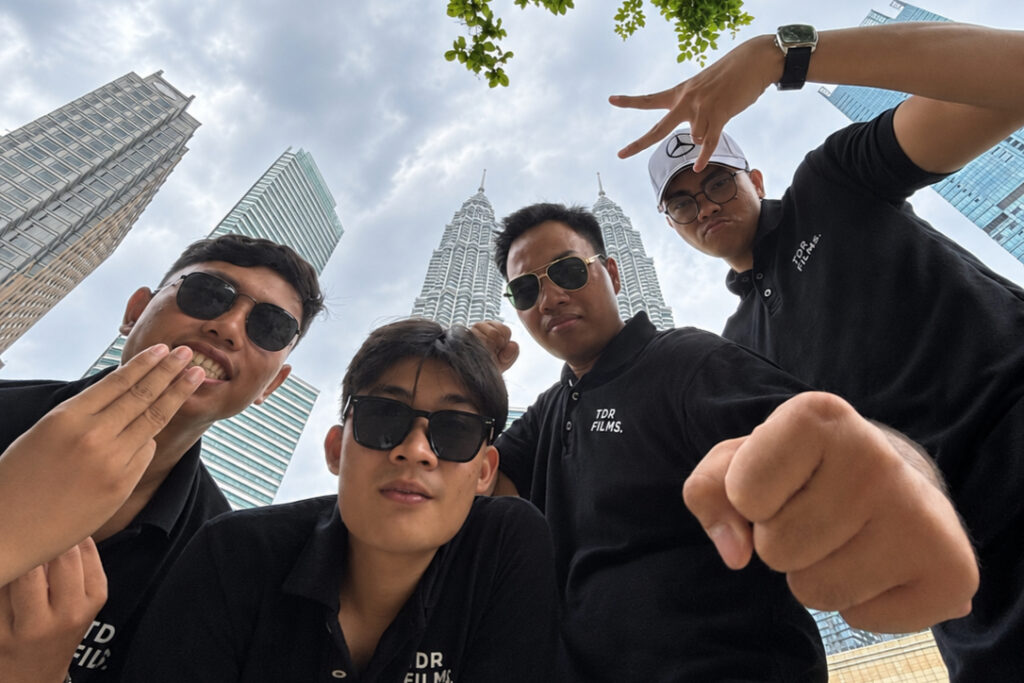 TDR FILMS crew on location in Kuala Lumpur