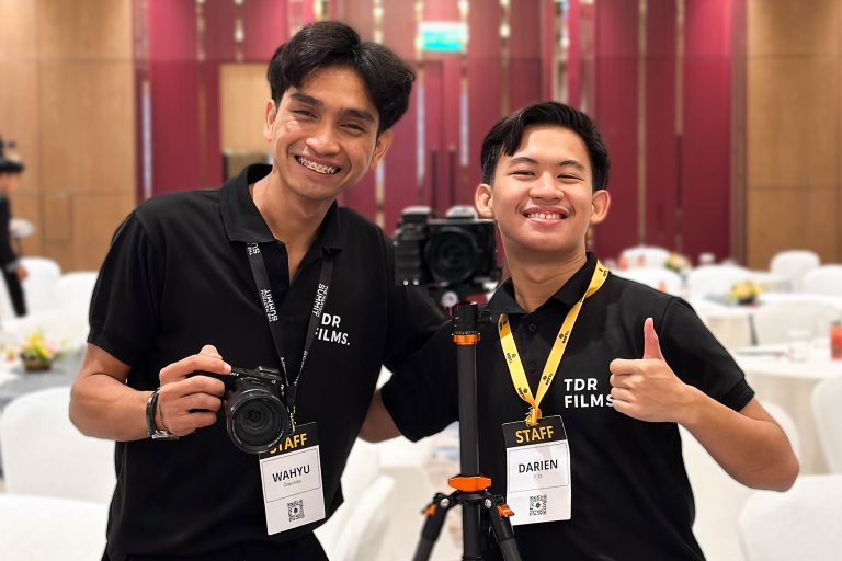 TDR FILMS crew at The MarTech Summit Jakarta (2024)