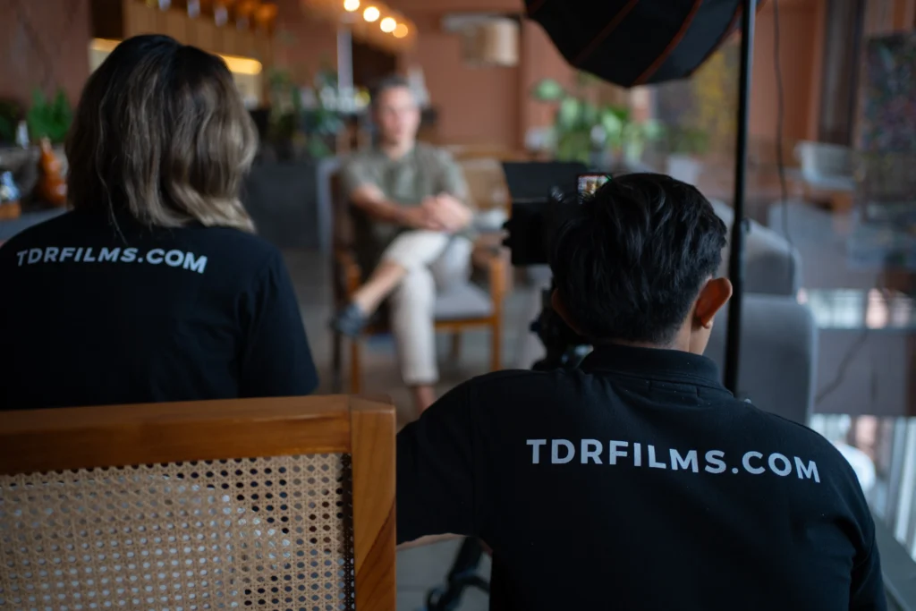 video production discovery call — TDR FILMS first meeting process