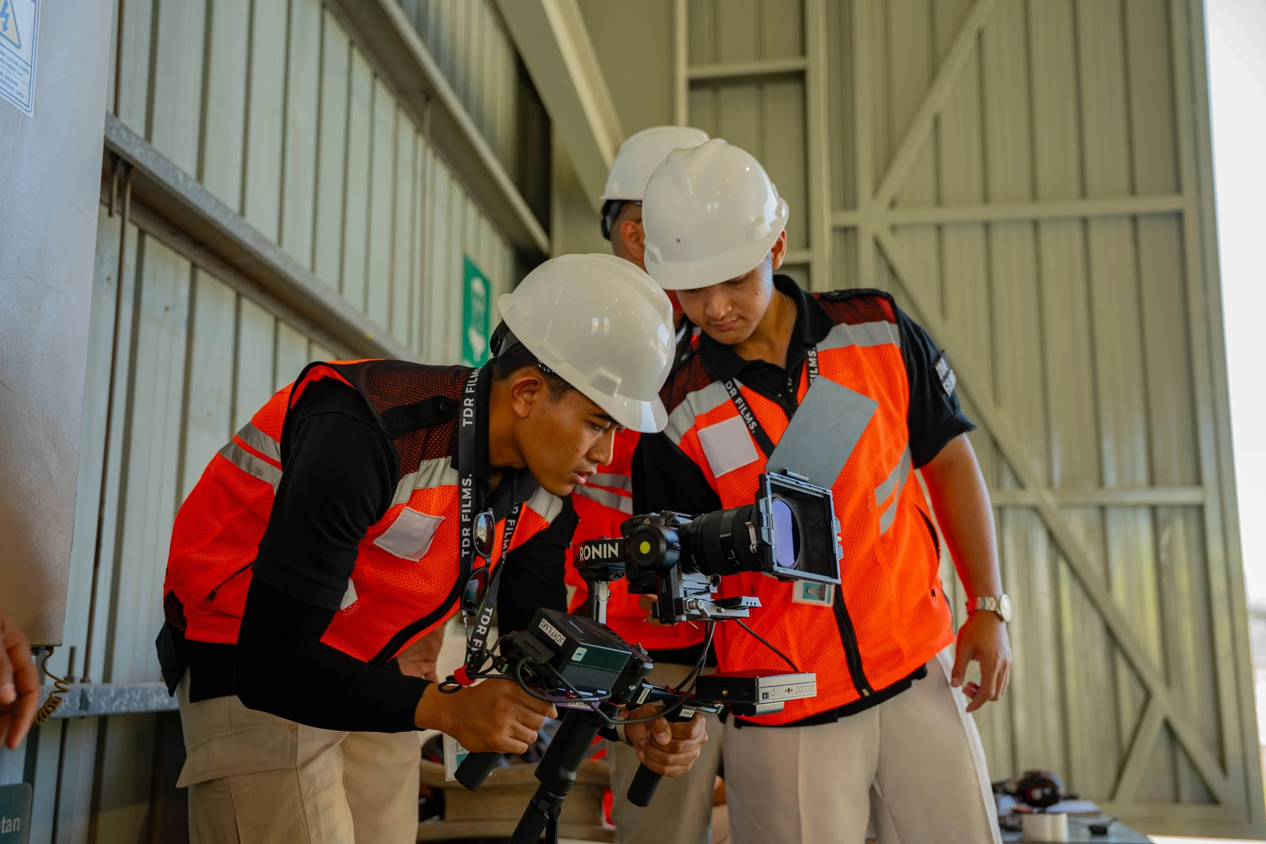 TDR producing mining safety video