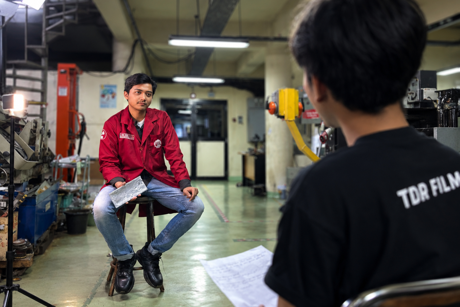 Dwi Antara filming on location at Universitas Indonesia — TDR FILMS (2023)
