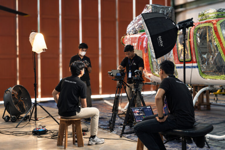 multi-location corporate video Indonesia