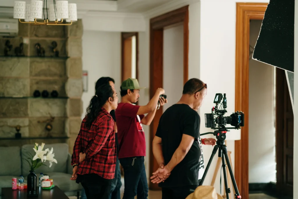 tarif videographer TVC - kru produksi TDR FILMS bersiap syuting video TVC