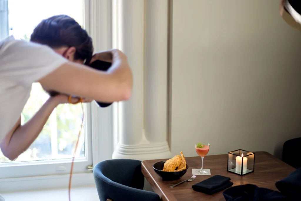 tarif videographer FnB - proses pengambilan foto konten FnB oleh videographer TDR FILMS