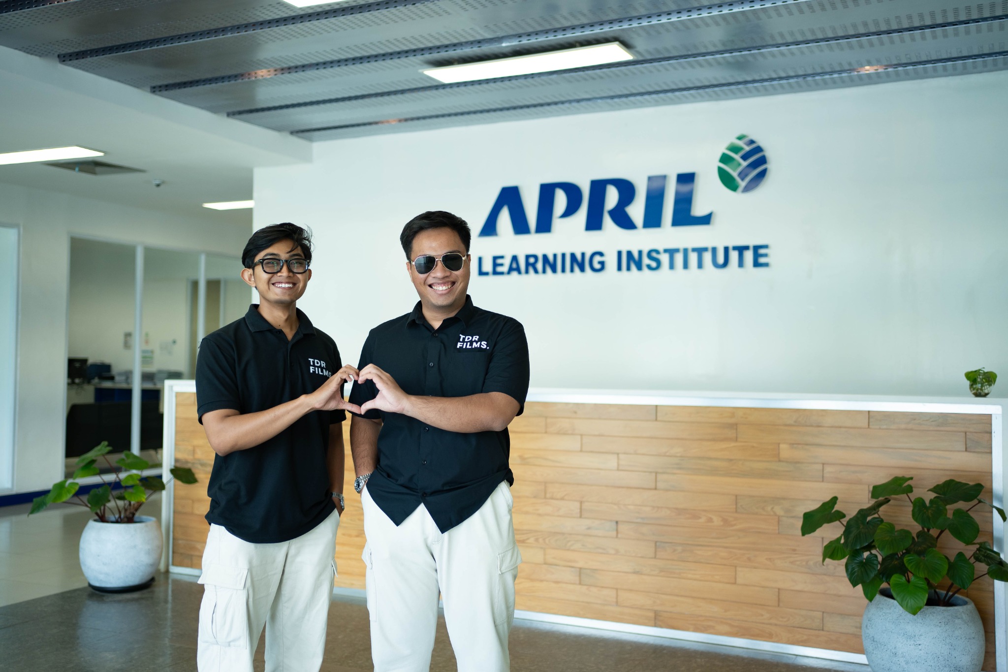 TDR FILMS team at APRIL Learning Institute